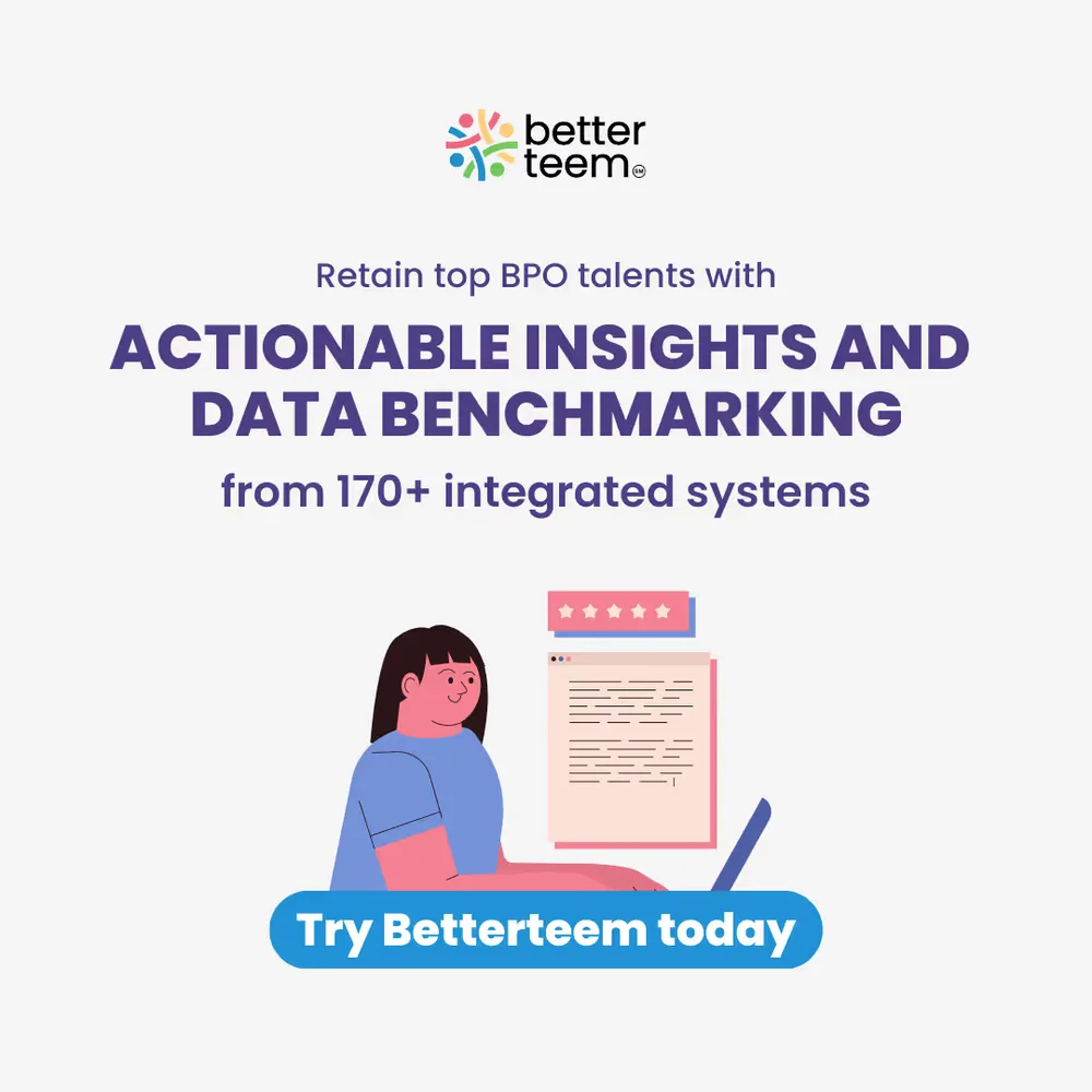 BetterTeem data infographic — actionable insights and benchmarking