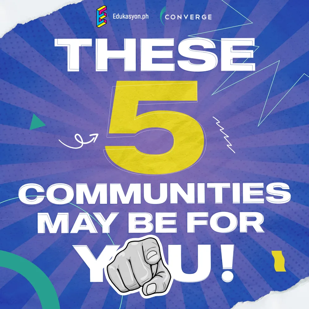 Community social post — five online communities to explore