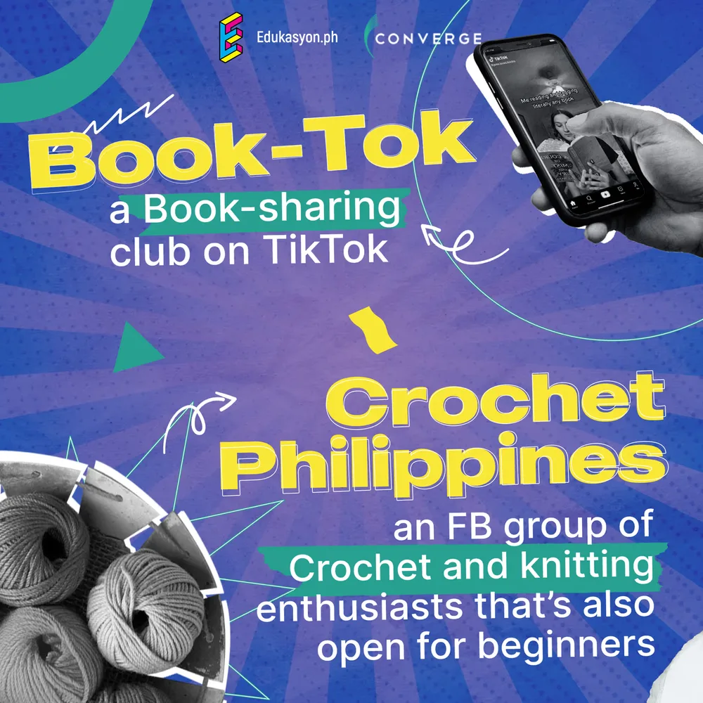 Community feature — Book-Tok and Crochet Philippines groups