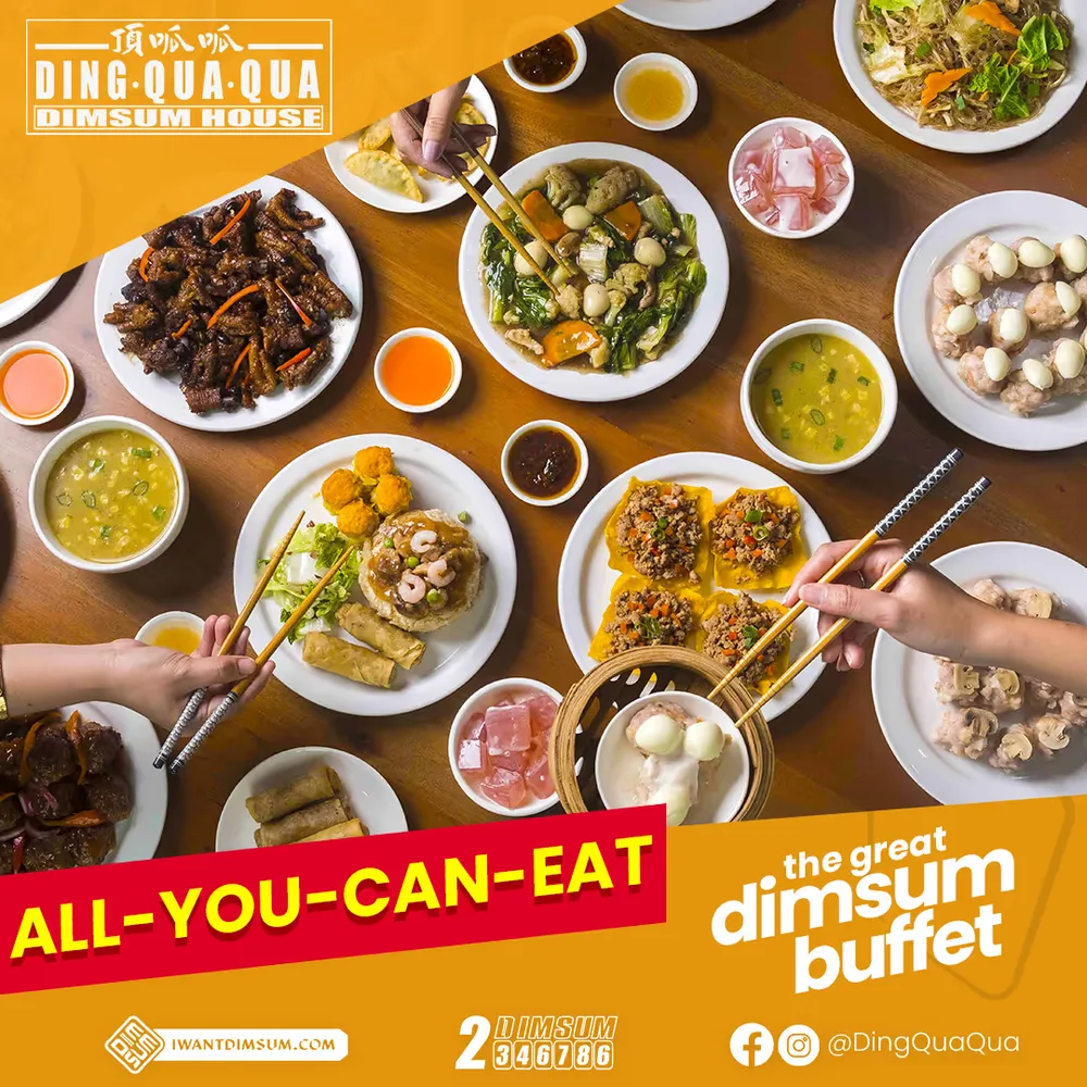 Ding Qua Qua promo — all-you-can-eat dimsum buffet